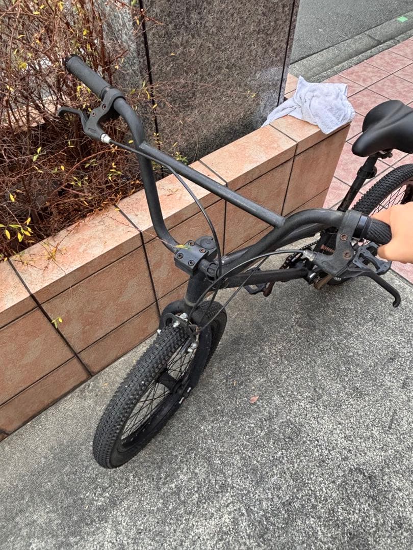 ブラック BMX 20インチ 自転車