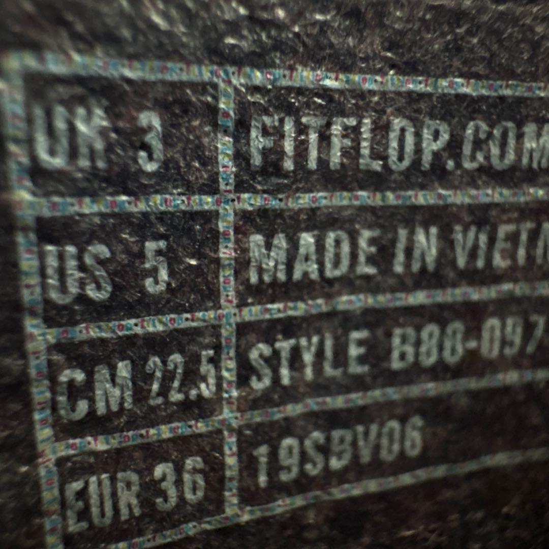 fitflop サボ スリッポン ウール フェルト　US5 新品