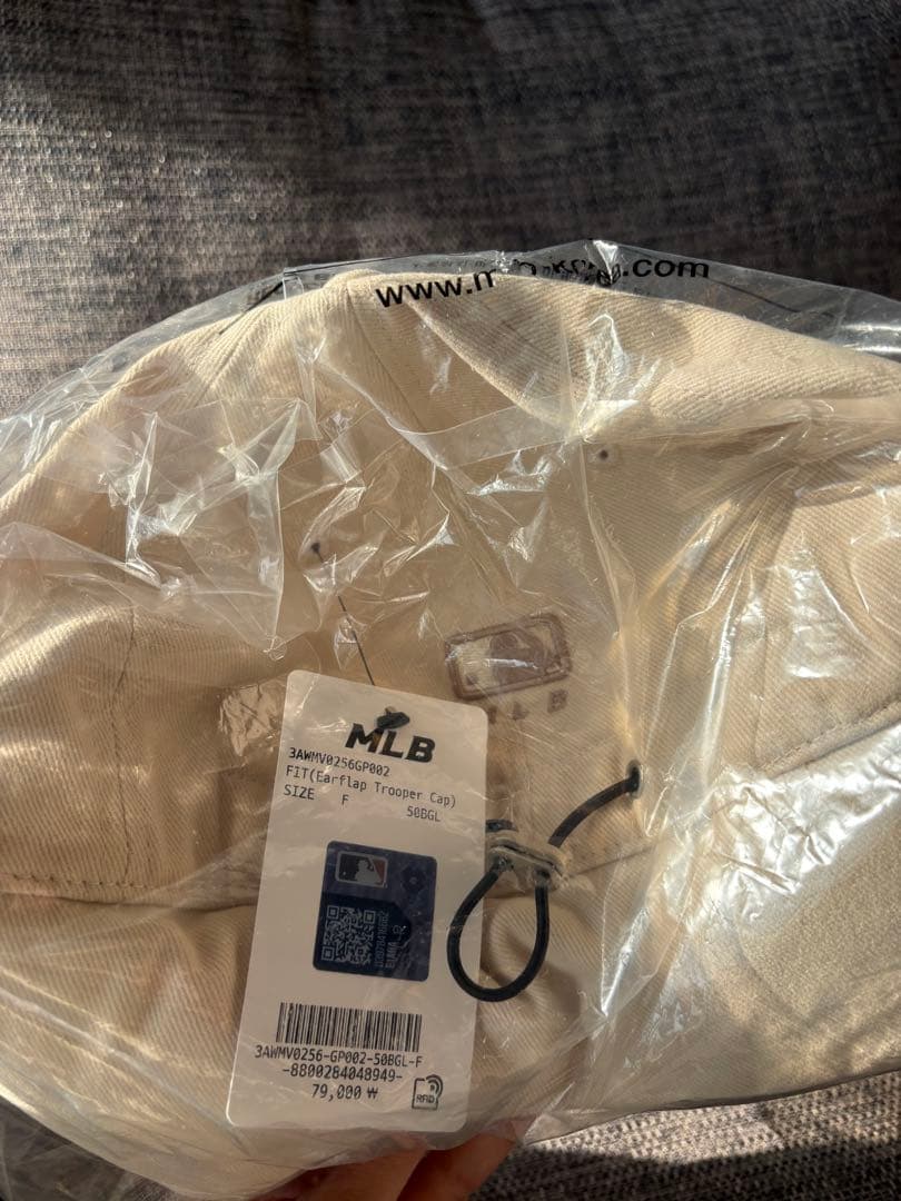 カリナ着用　MLB☆NY イヤーフラップ キャップ フライトキャップ TWS