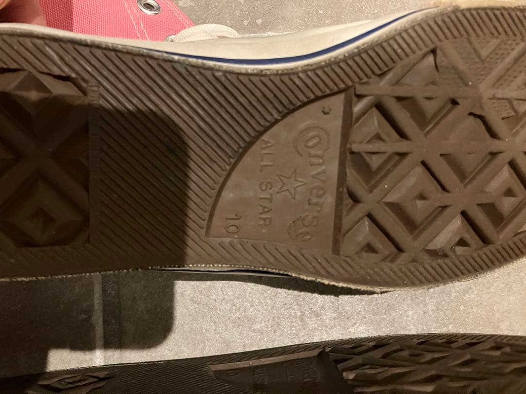 80s コンバースオールスター　オリジナル　ピンク　サイズ10 USA製　ハイ