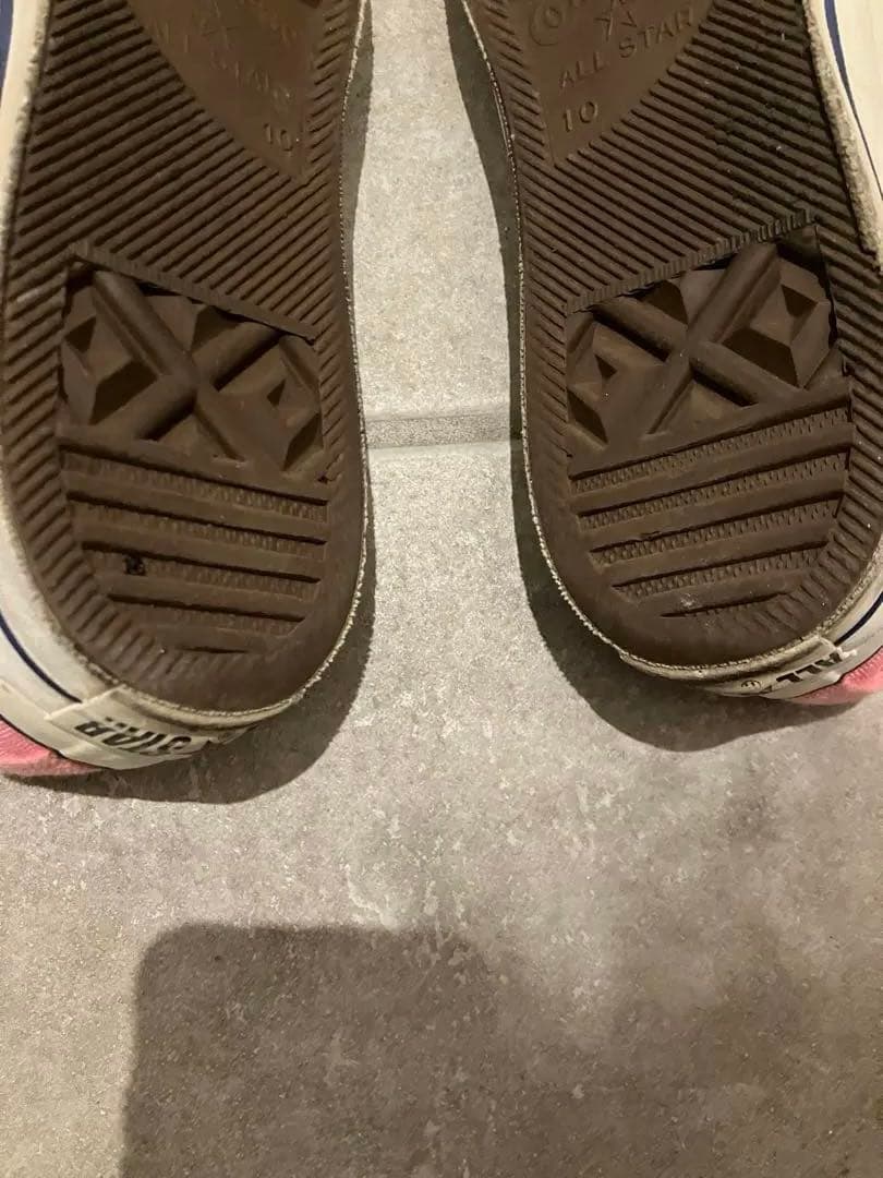 80s コンバースオールスター　オリジナル　ピンク　サイズ10 USA製　ハイ