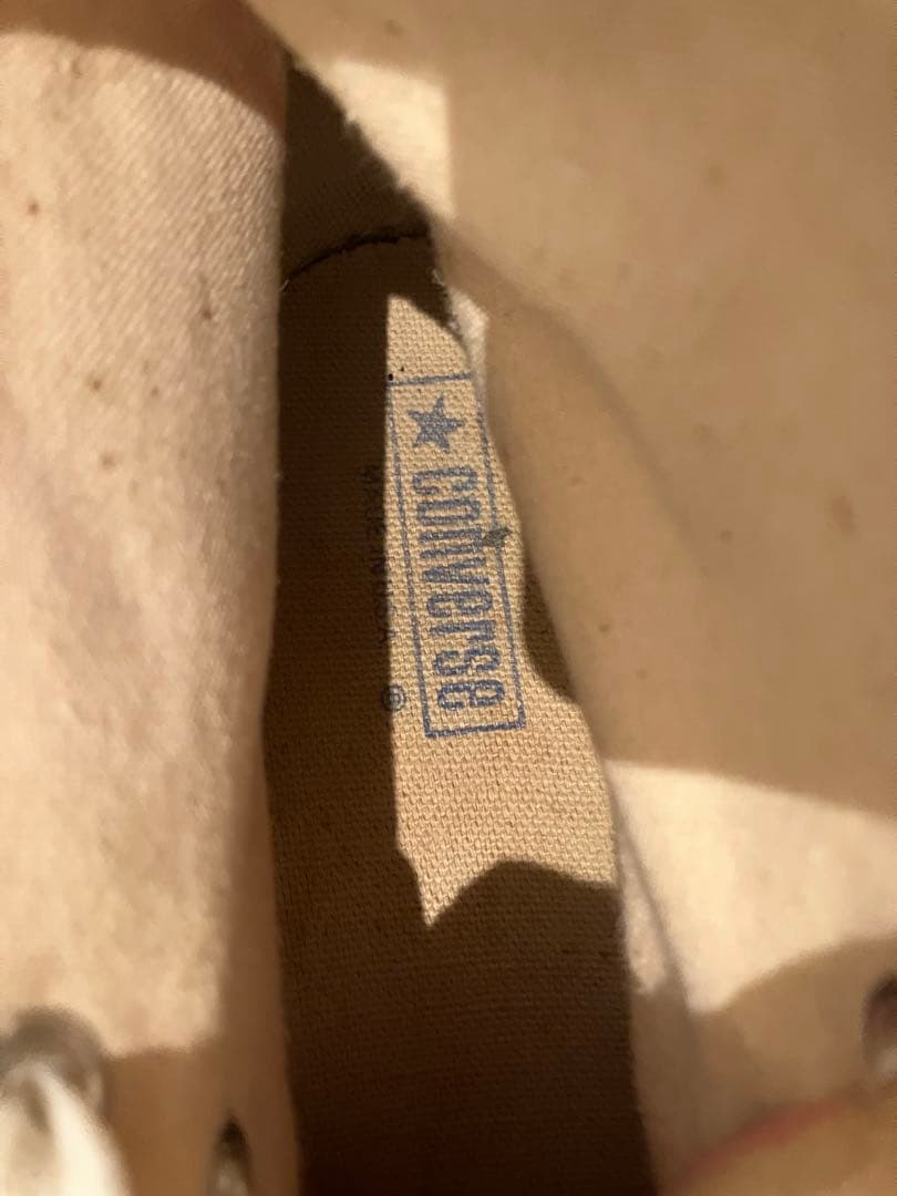 80s コンバースオールスター　オリジナル　ピンク　サイズ10 USA製　ハイ