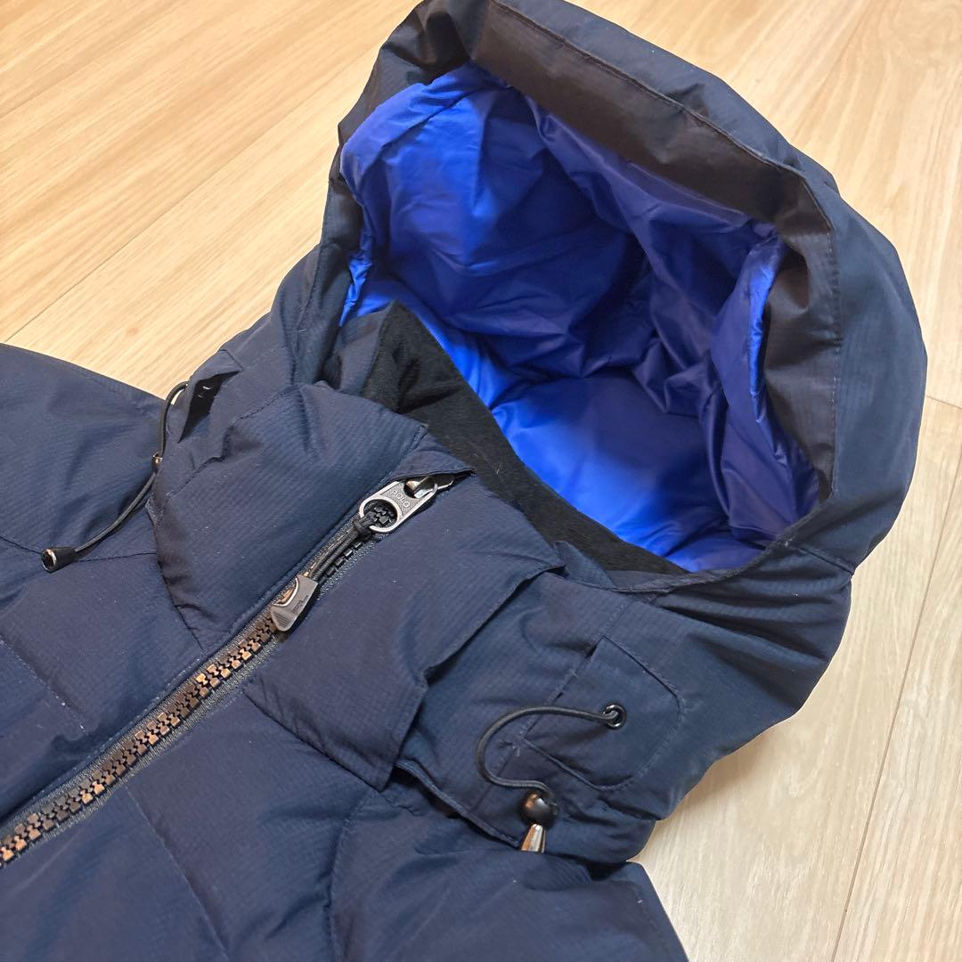 【美品】polo ralph laurenラルフローレン　ダウン　紺×青