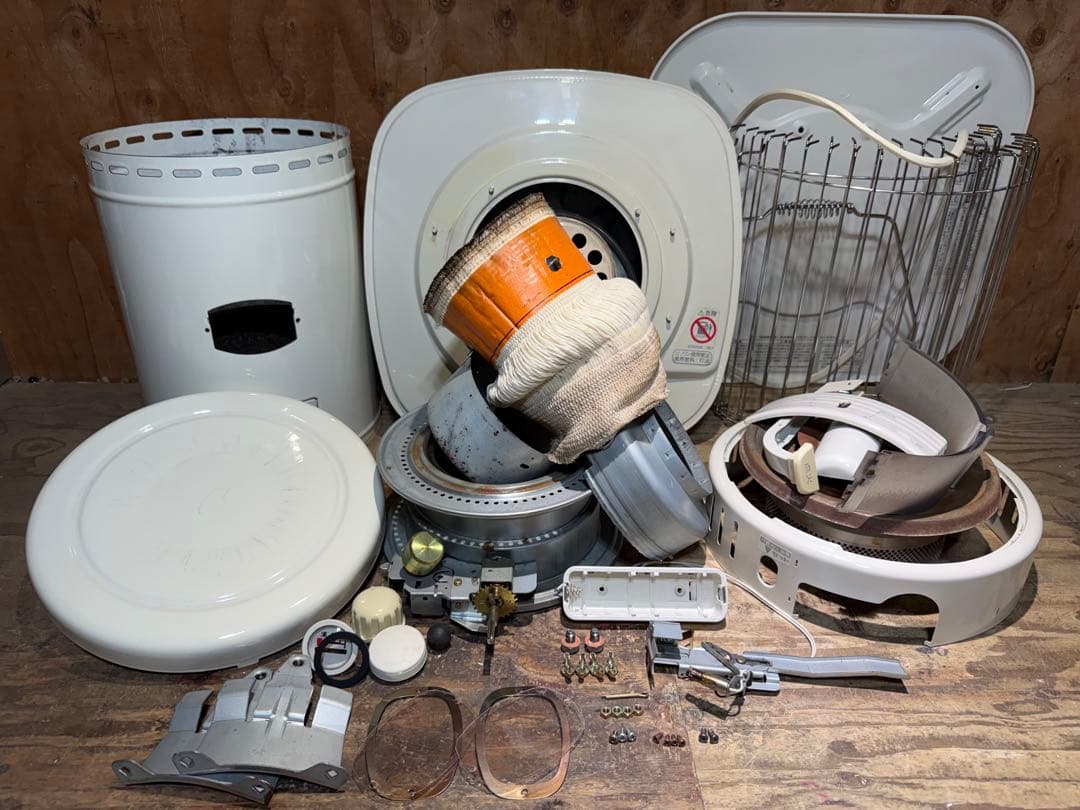 芯乾燥済 石油ストーブ コロナ SL-221 中古 分解メンテナンス済 02年製