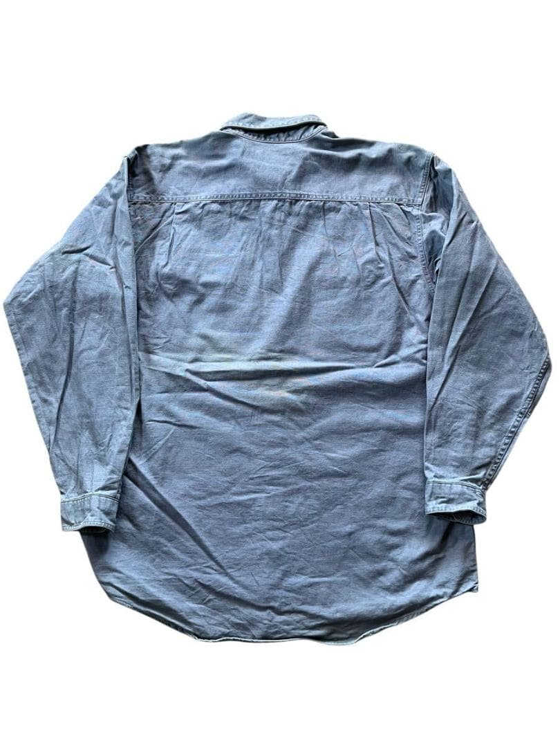 【vintage usa製】パタゴニア コットン ダック ワークシャツ L