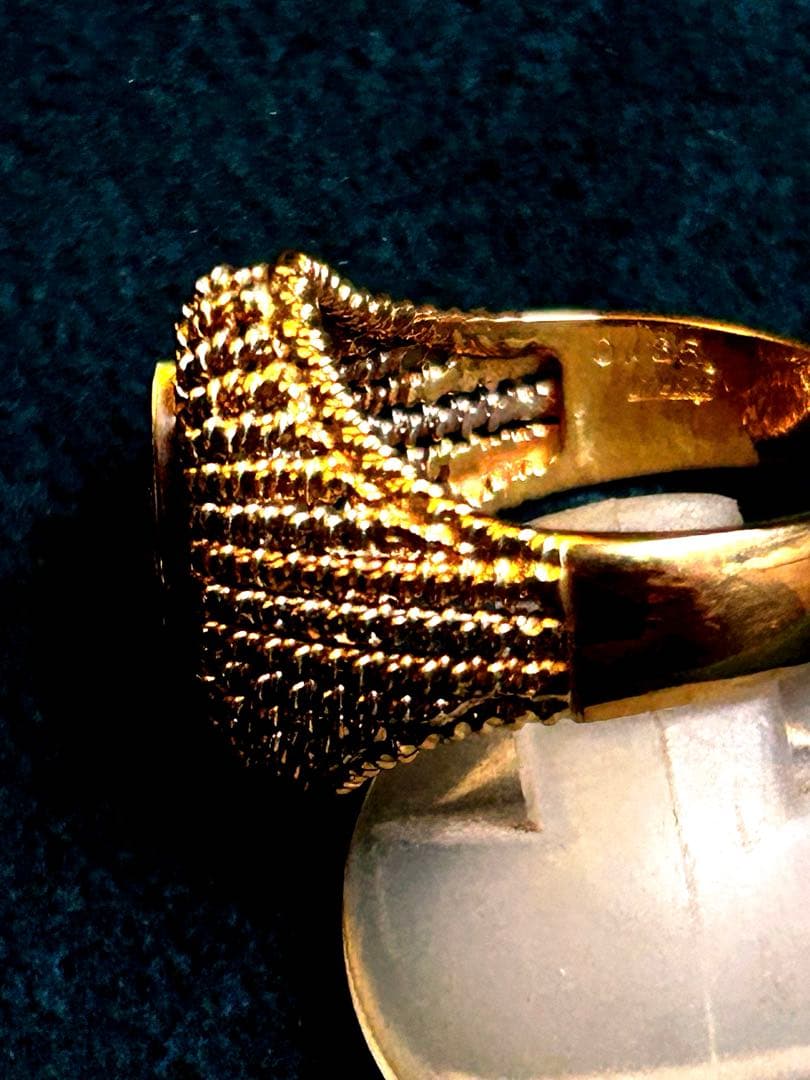 K18 ダイヤ　リング　Vergano(Itary)