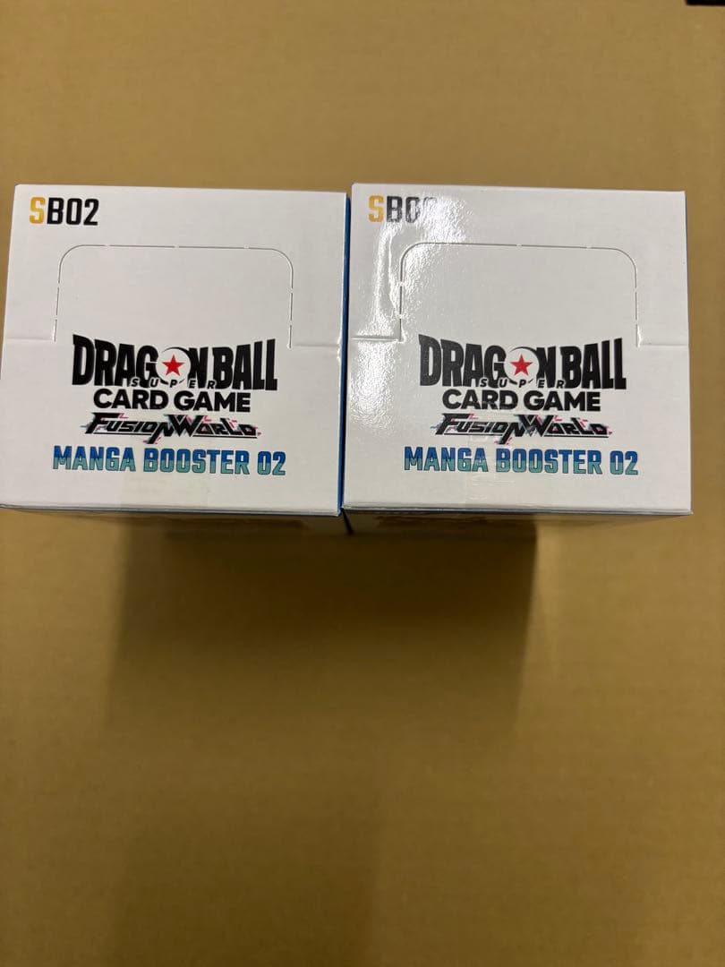 ドラゴンボールカードゲーム MANGA BOOSTER 02 2BOX 未開封