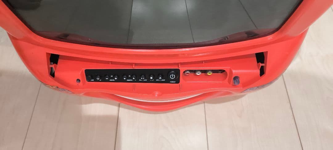カーズ　ブラウン管型テレビ　DVDプレイヤー付き　動作未確認　インテリアとして！