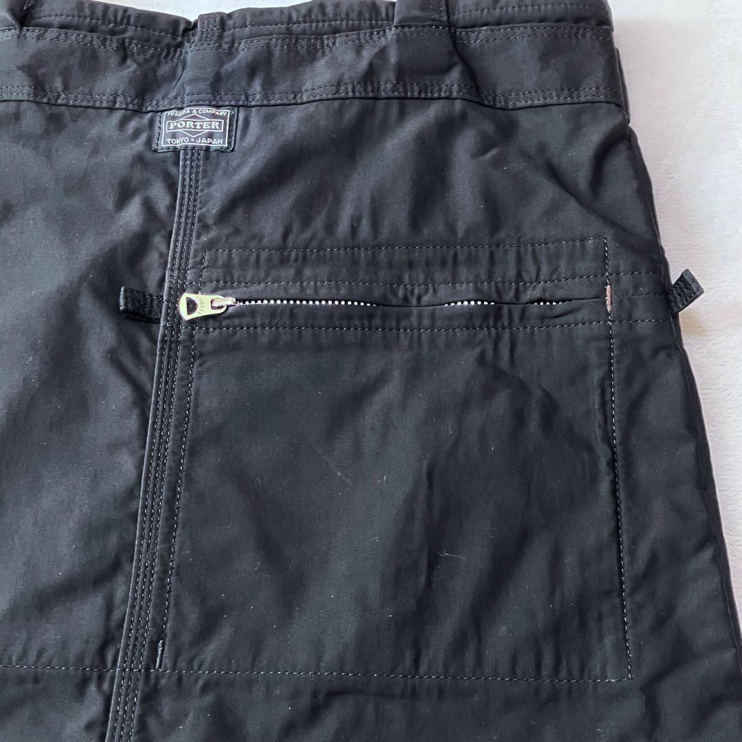 samurai55 ポーター マイル 縦型トートバッグ ナイロン 洗い加工