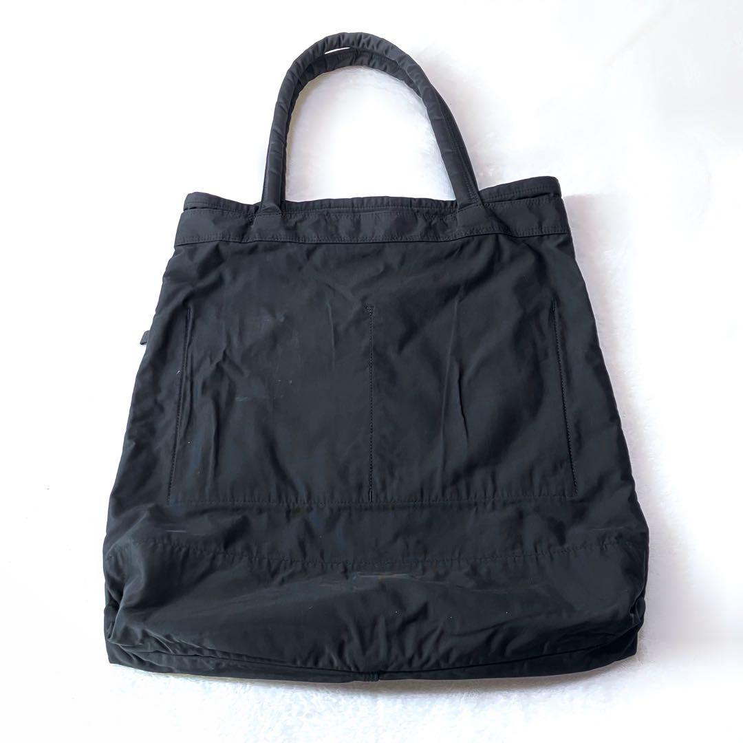 samurai55 ポーター マイル 縦型トートバッグ ナイロン 洗い加工