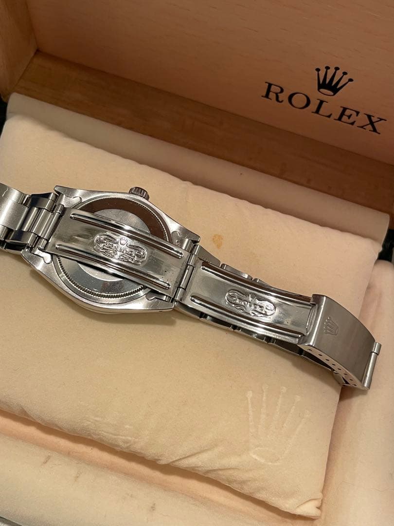 ROLEX オイスターパーペチュアルデイトシルバー1501 41番台アンティーク