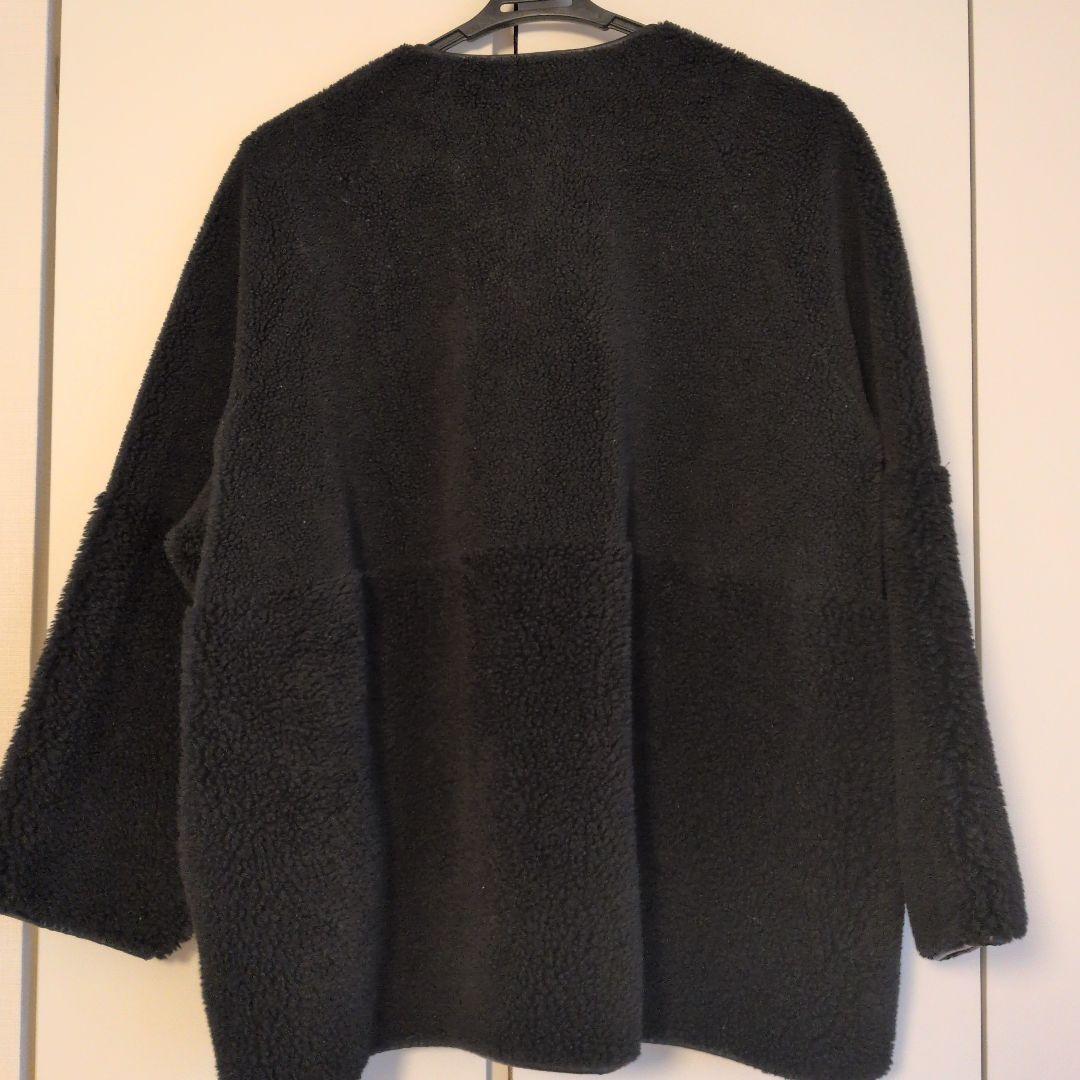 【eLLa】ボアコクーンミドルコート