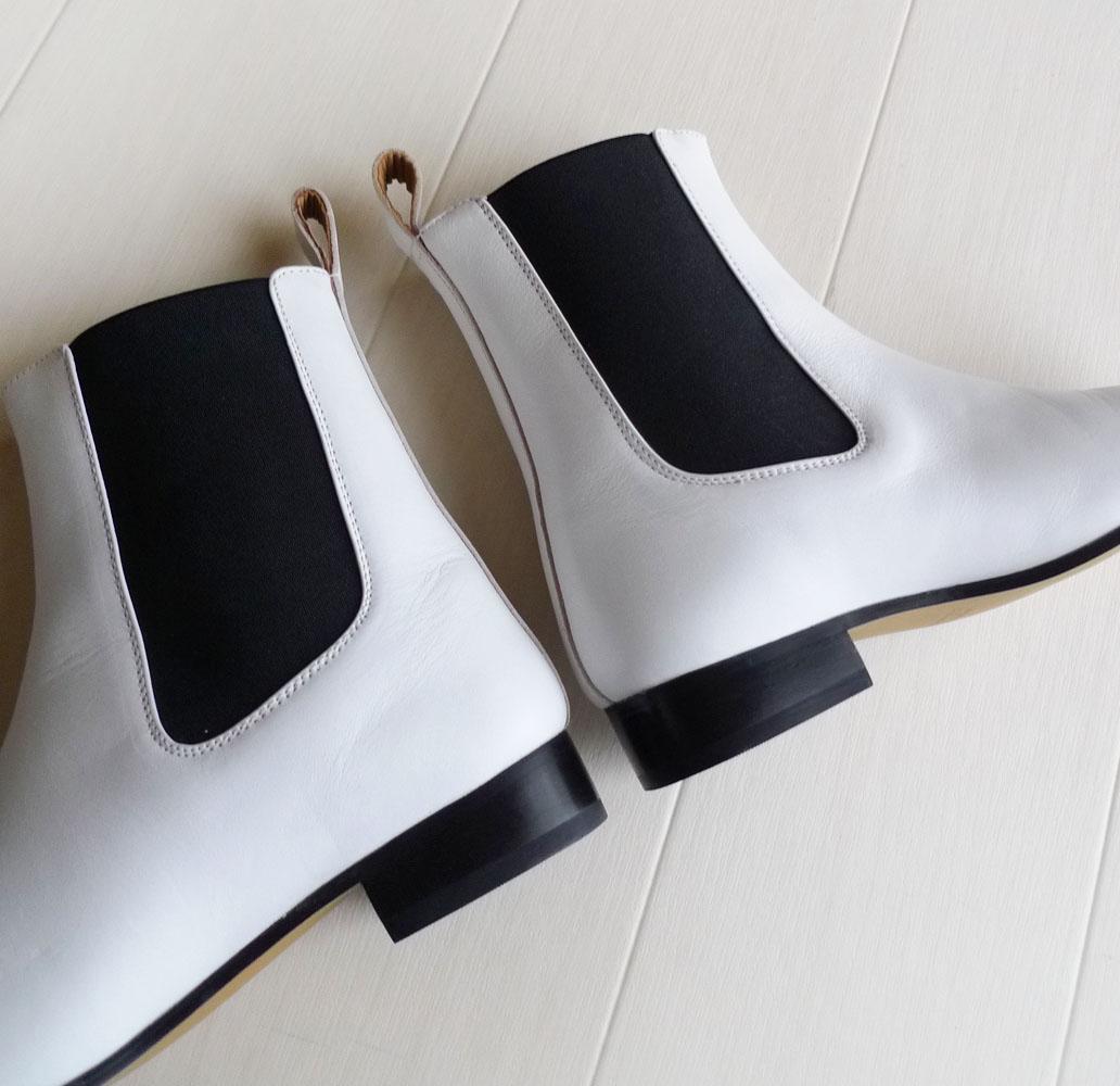 美品 カミナンド 2,4万円 アローズ サイドゴアブーツ 24.5cm 25cm