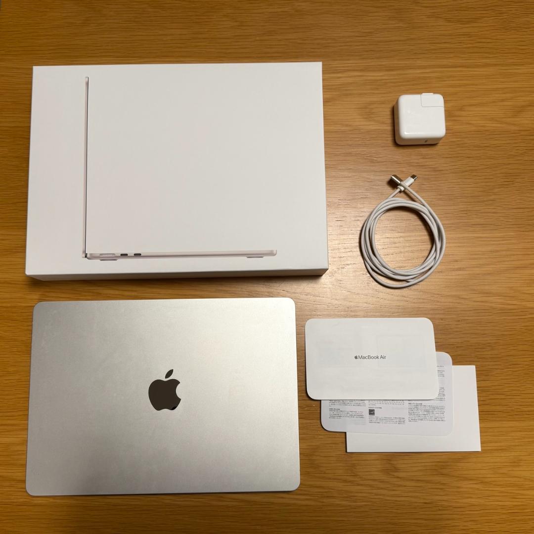 MacBook Air M2 2022／16GB／USキーボード／スターライト