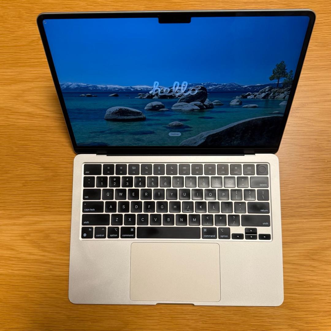 MacBook Air M2 2022／16GB／USキーボード／スターライト