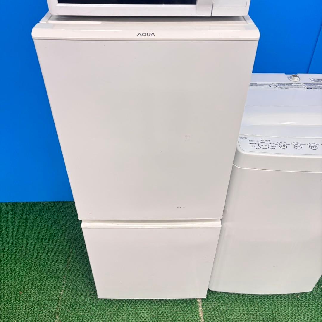 773 ホワイトカラー　洗濯機　冷蔵庫　電子レンジ　関東　小型　一人暮らし　美品