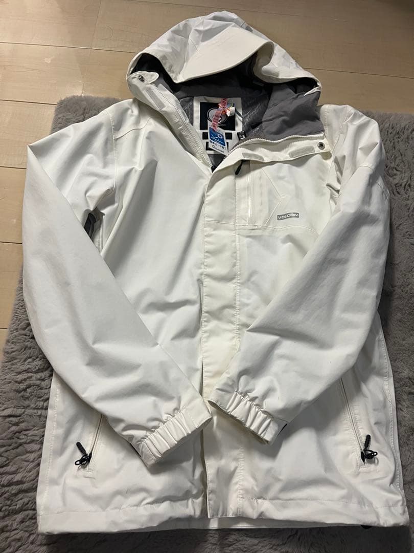 スノーボードウェア ホワイト・ブラウン