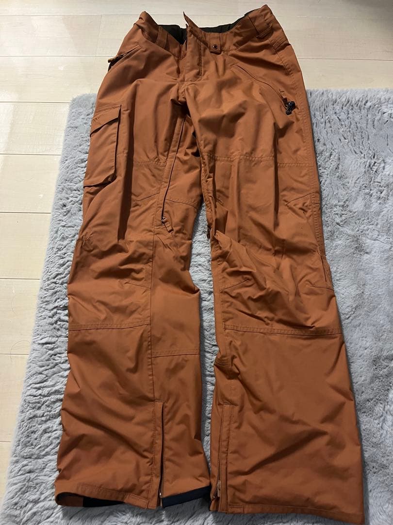 スノーボードウェア ホワイト・ブラウン