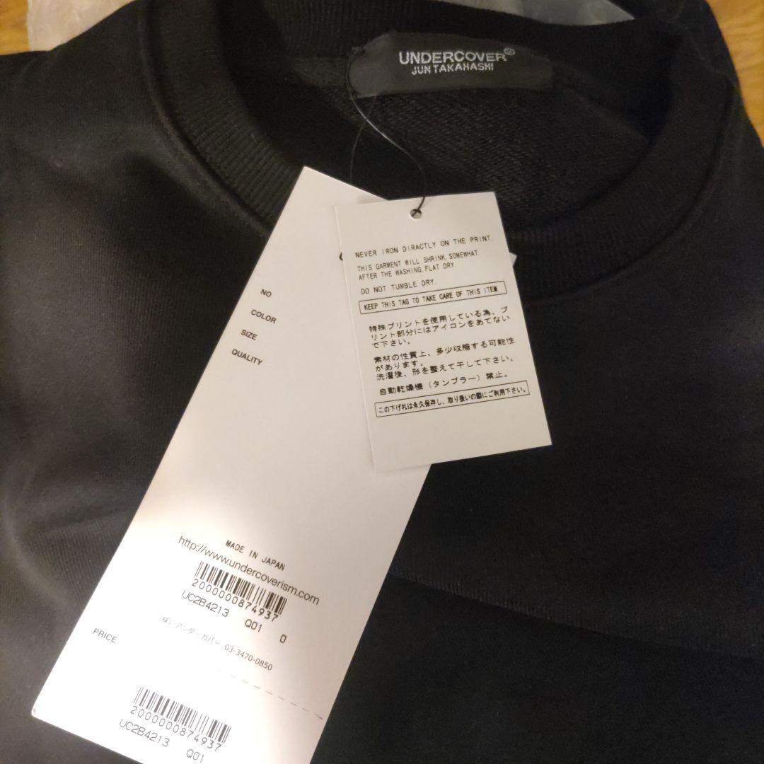 【未使用品】UNDERCOVER×sacai ブラック スウェット 2