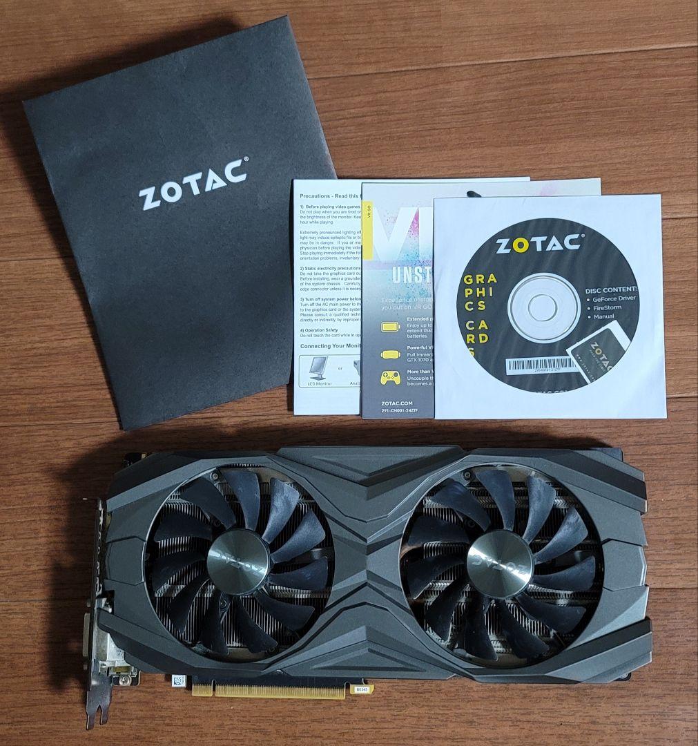 【中古】 ZOTAC GeForce GTX 1080 11GB AMP