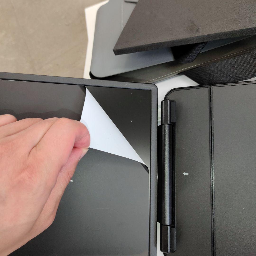 モバイルモニター 2画面 トリプルポータブルモニター 14インチ ノートパソコン