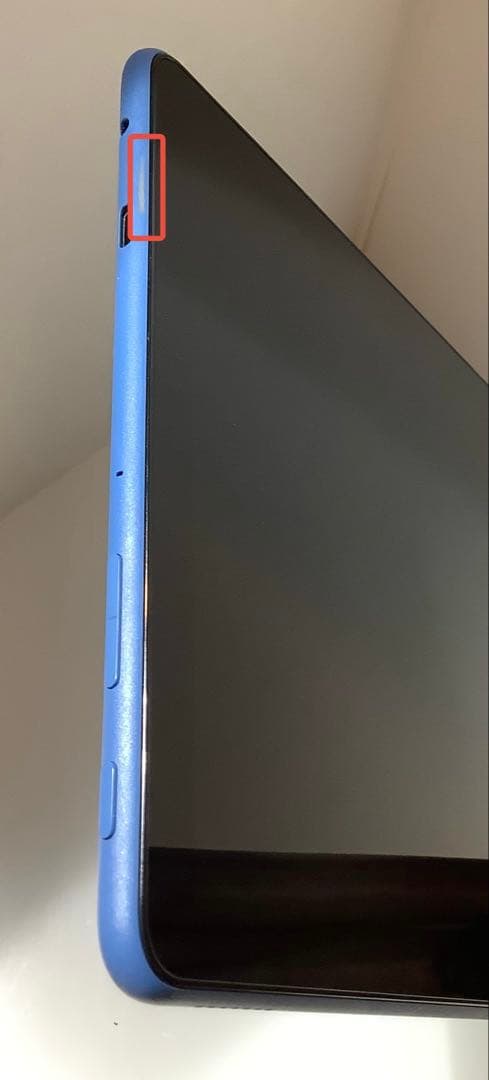 Amazon タブレット 青 充電器・USBケーブル付き