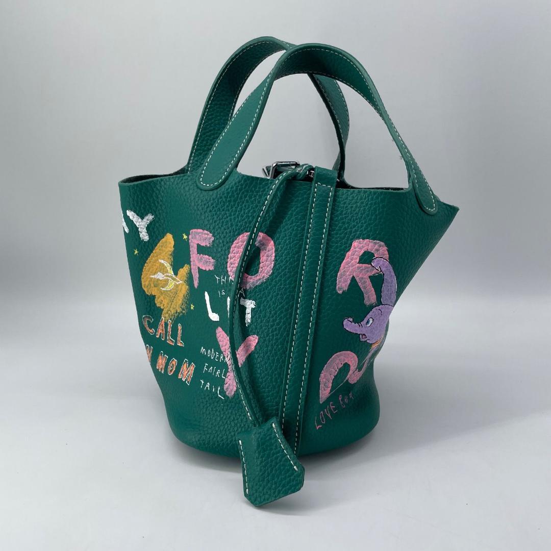 17580✨ゲルニカ CUBE BAG S ダンポ マービンザマーシャン