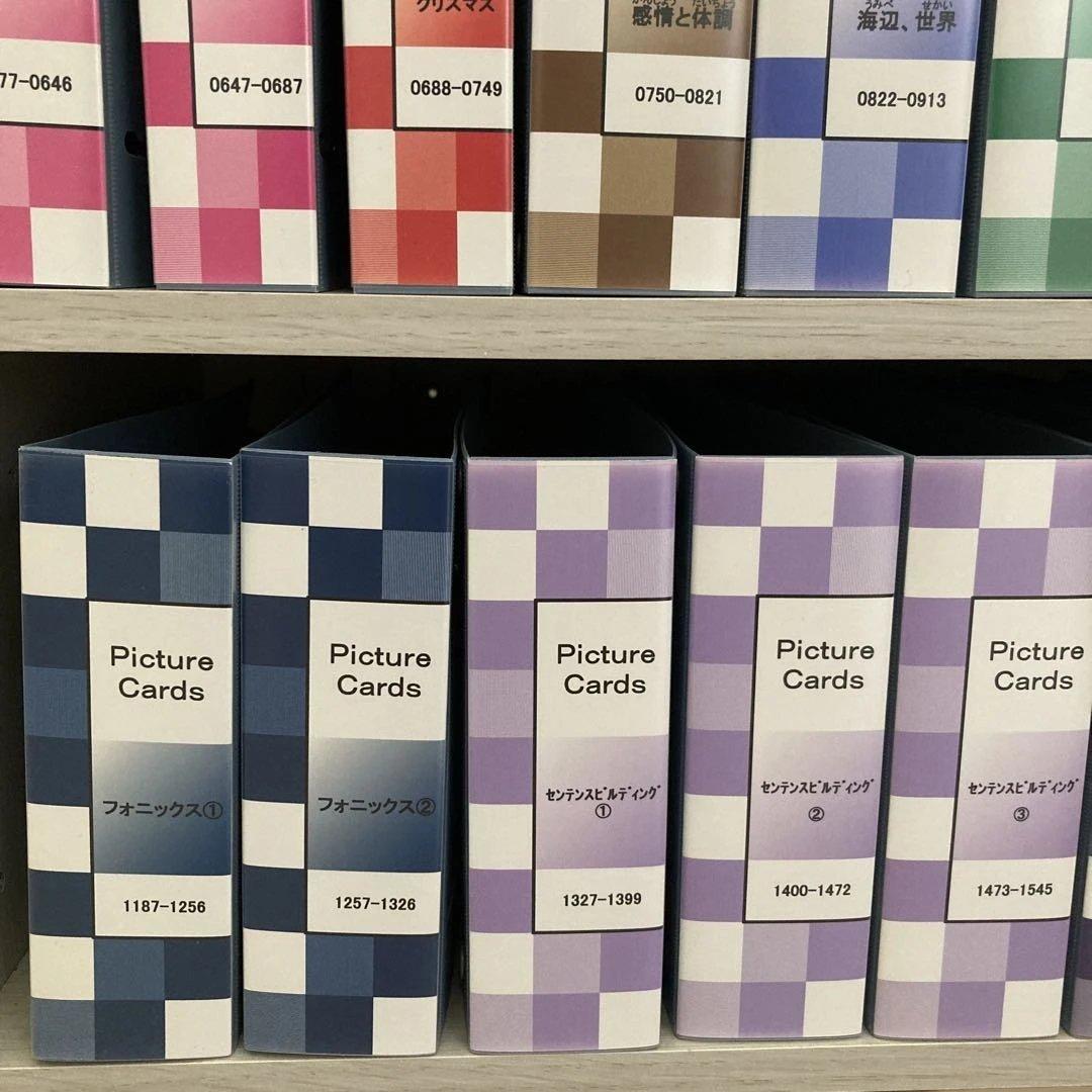 【ペッピーキッズクラブ】収納ファイル・DVD・ピクチャーカード1045枚セット