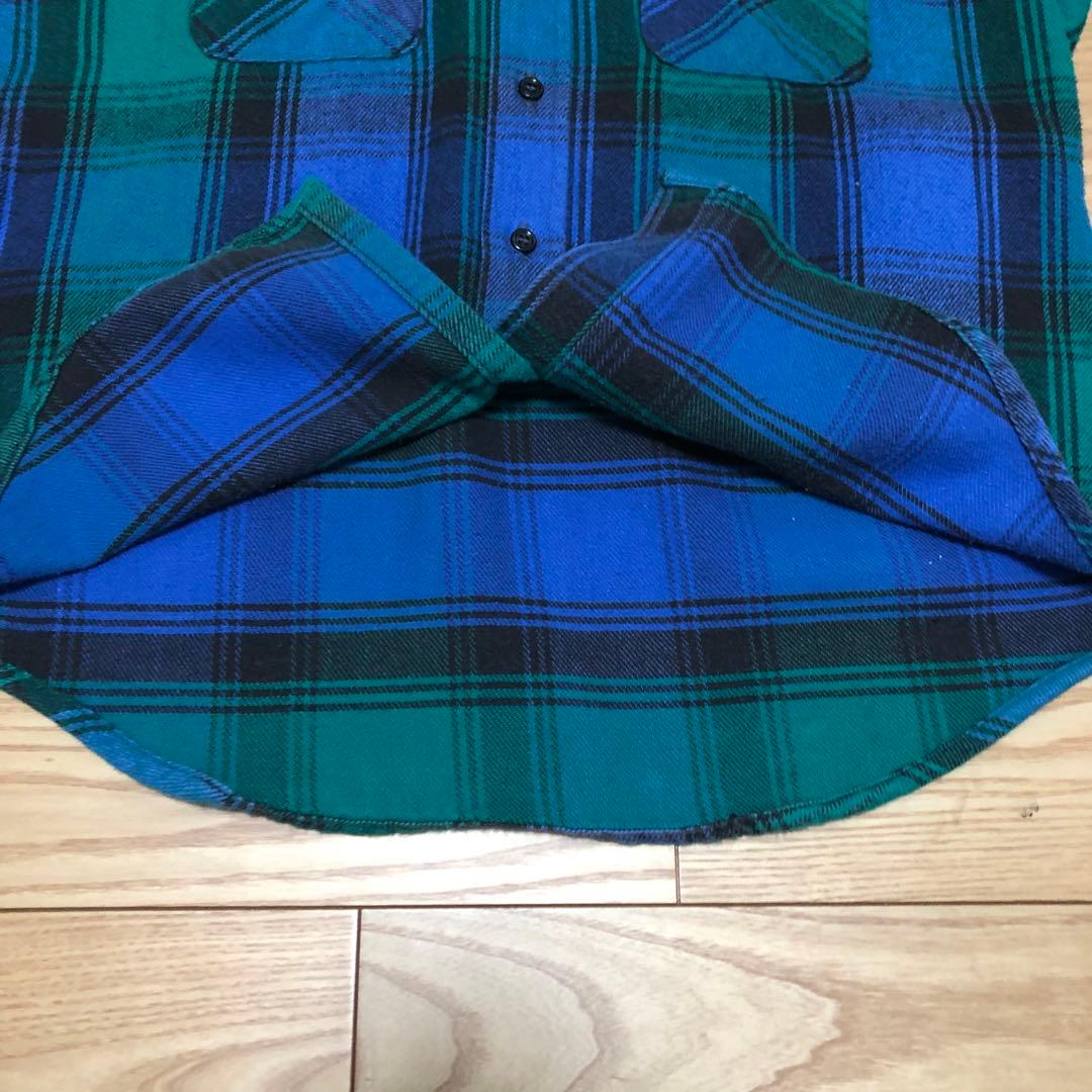 80’s FIVE BROTHER L/S Flannel Shirts:L