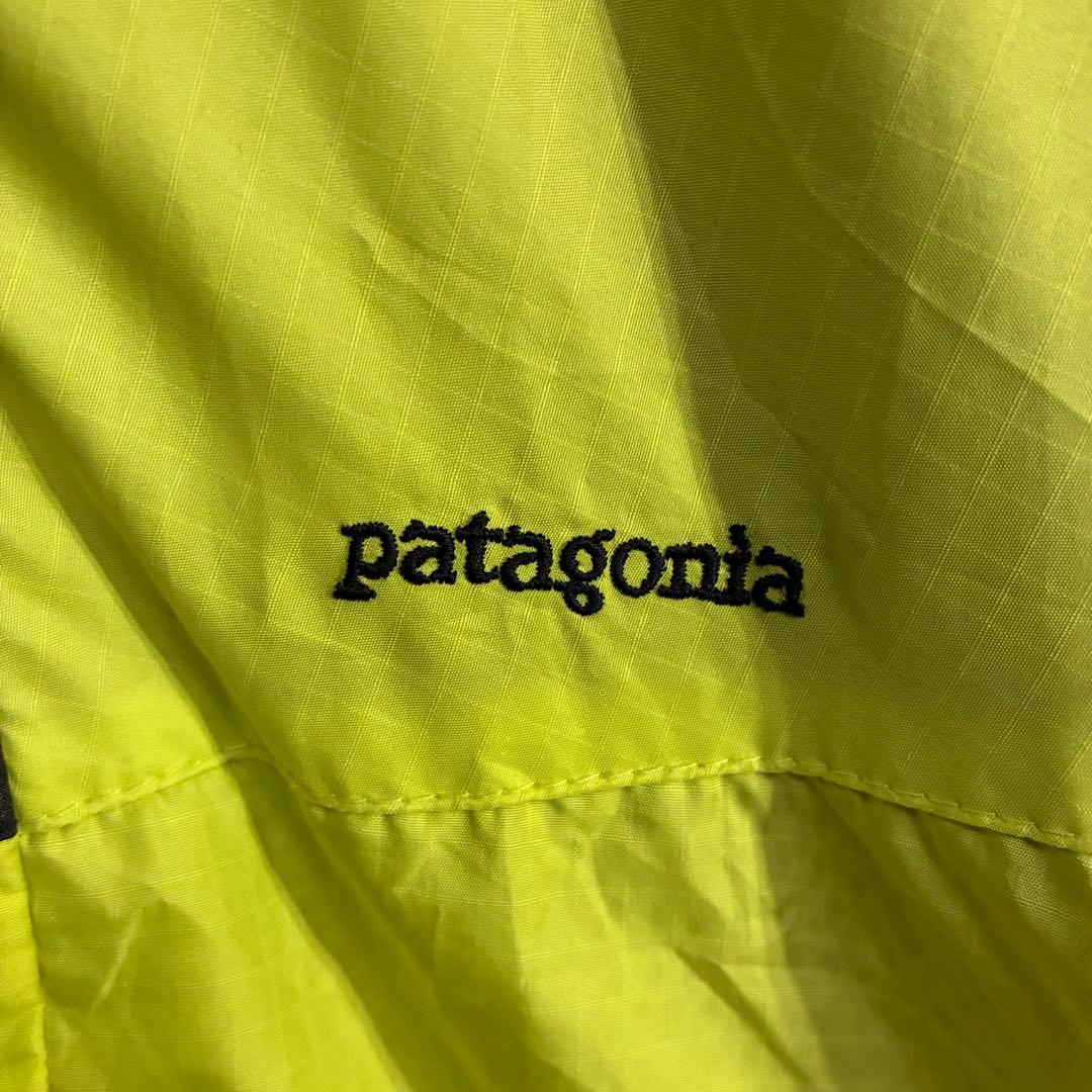 【最高カラー/00s】パタゴニア　刺繍ロゴ入　シェルジャケット　M