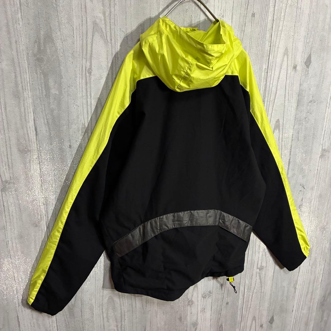 【最高カラー/00s】パタゴニア　刺繍ロゴ入　シェルジャケット　M