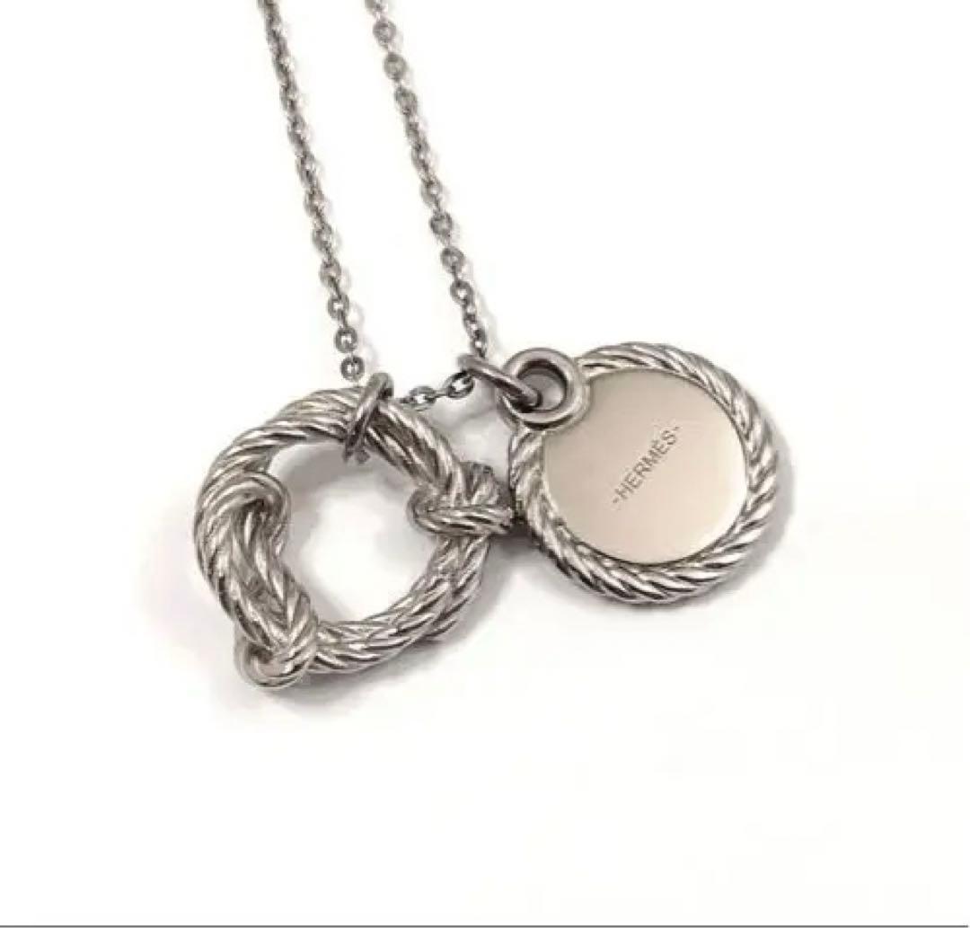 【HERMES】エルメス　コルダージュ ロープ　ネックレス