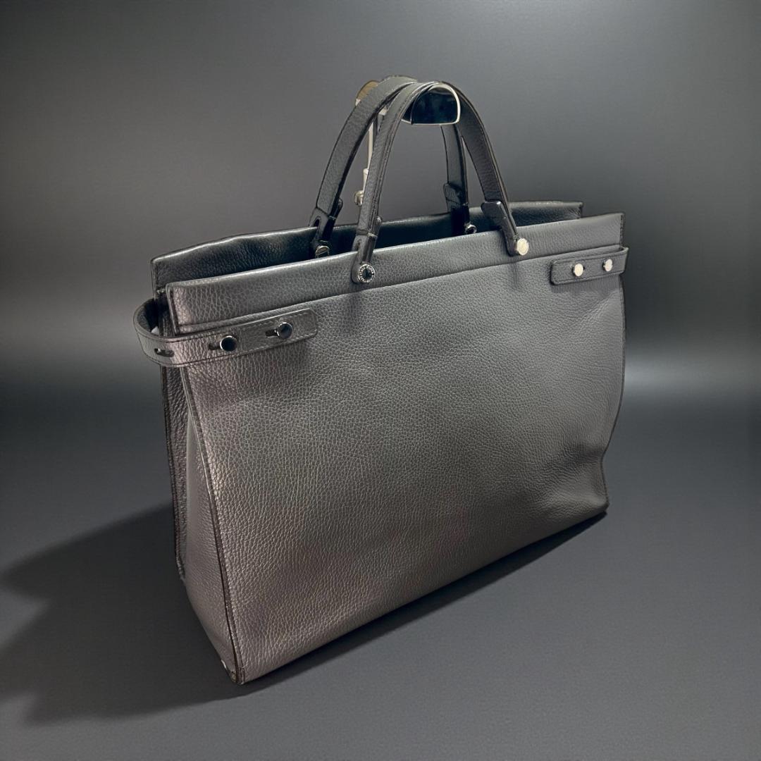 正規品＆人気商品‼️ フルラ メルキュリオ ビジネストートバッグ ダークグレー