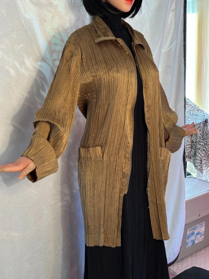 ISSEY MIYAKE　プリーツ ジャケット M