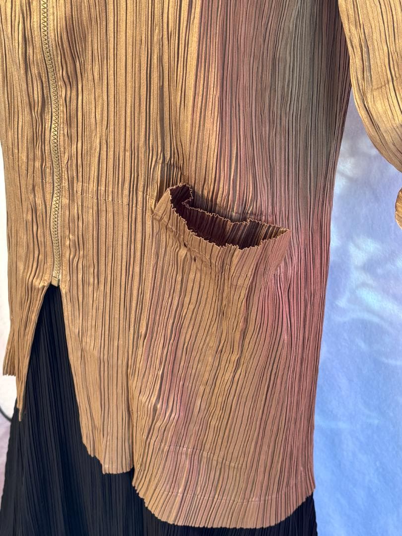 ISSEY MIYAKE　プリーツ ジャケット M