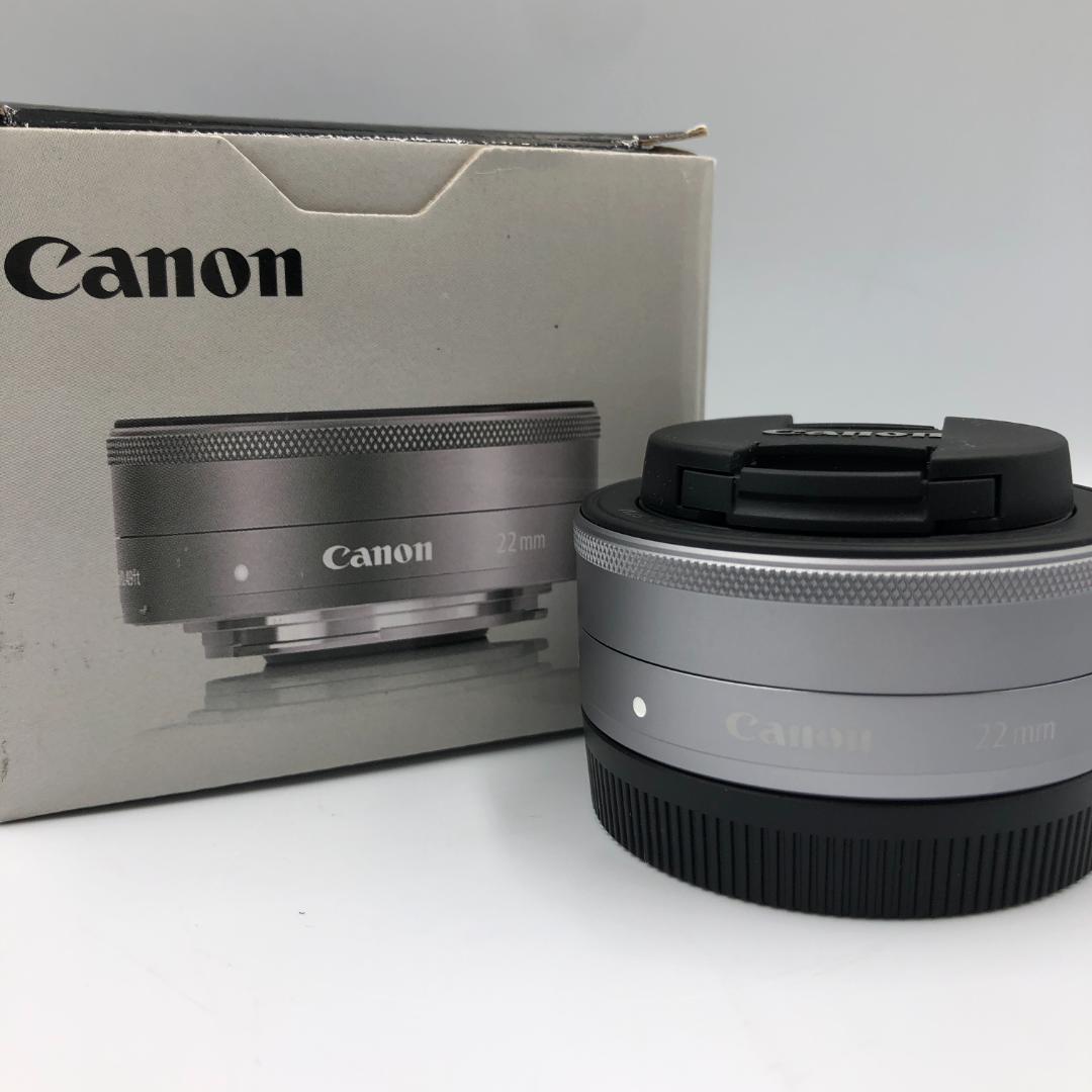 Canon 単焦点広角レンズ EF-M22mm F2 STM/Y30465-O2