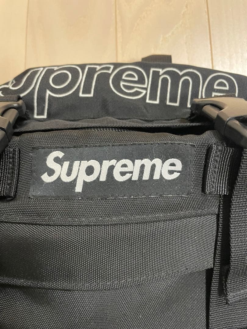 Supreme 2019ボディバッグ ブラック コーデュラ