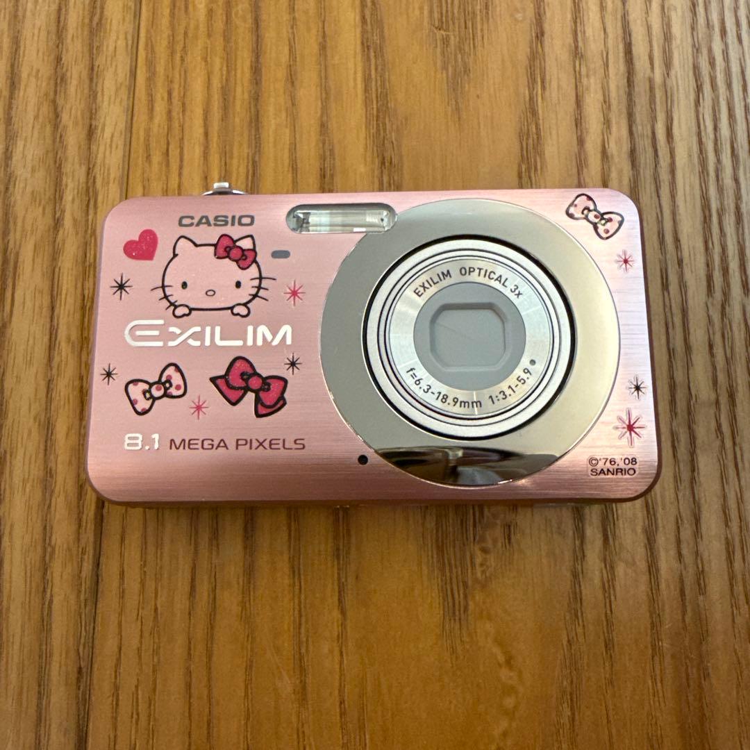 CASIO EXILIM EX-Z80 ピンク　ハローキティ　デジカメ