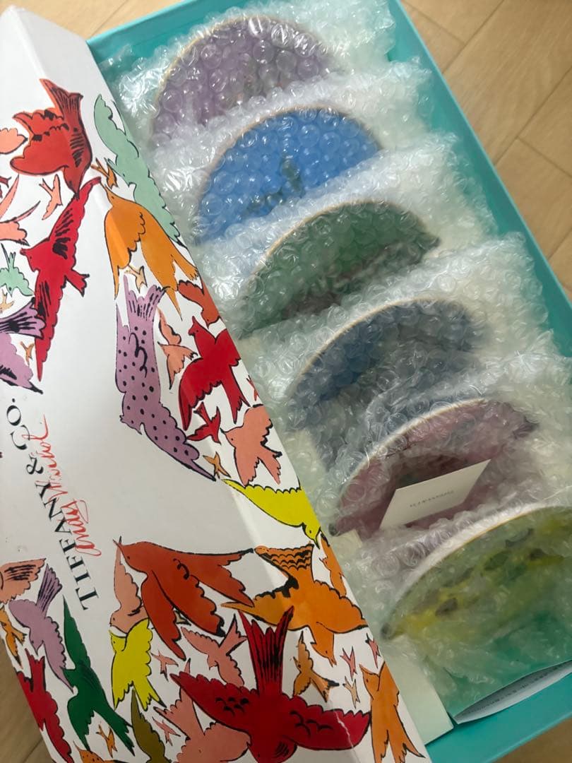 激レア　ティファニー　アンディ　ウォーホル　ミニプレート　マルチカラー