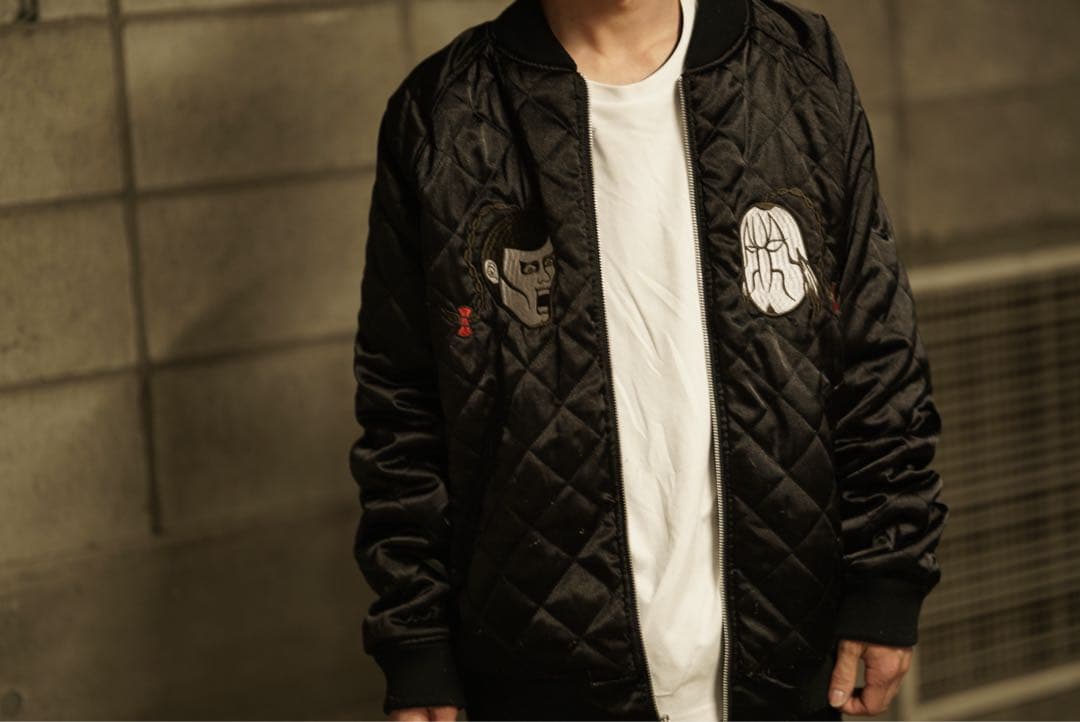 PUNK DRUNKERS キン肉マン リバーシブル スカジャン