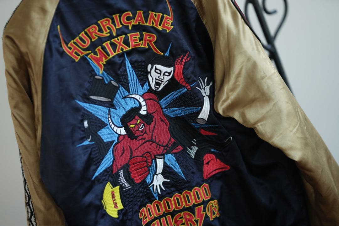 PUNK DRUNKERS キン肉マン リバーシブル スカジャン