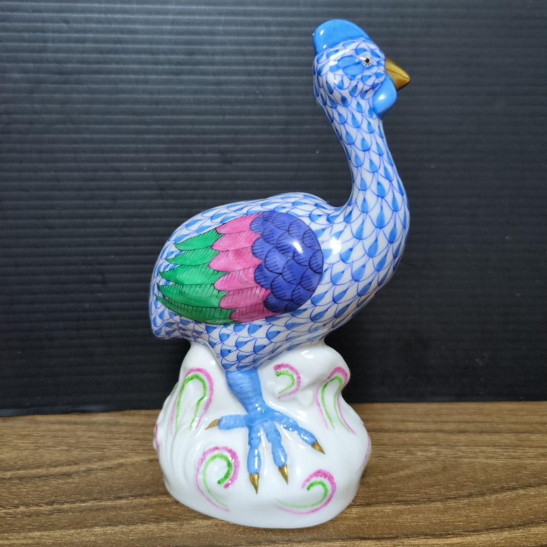 HEREND ヘレンド ホロホロチョウ フィギュリン 置物