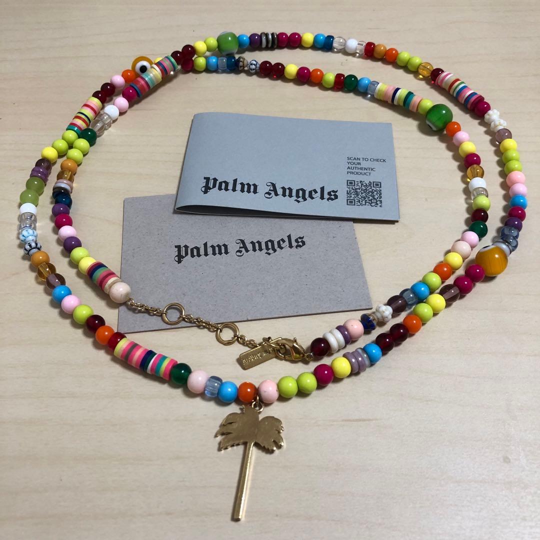 S*i様 Palm Angels ビーズネックレス