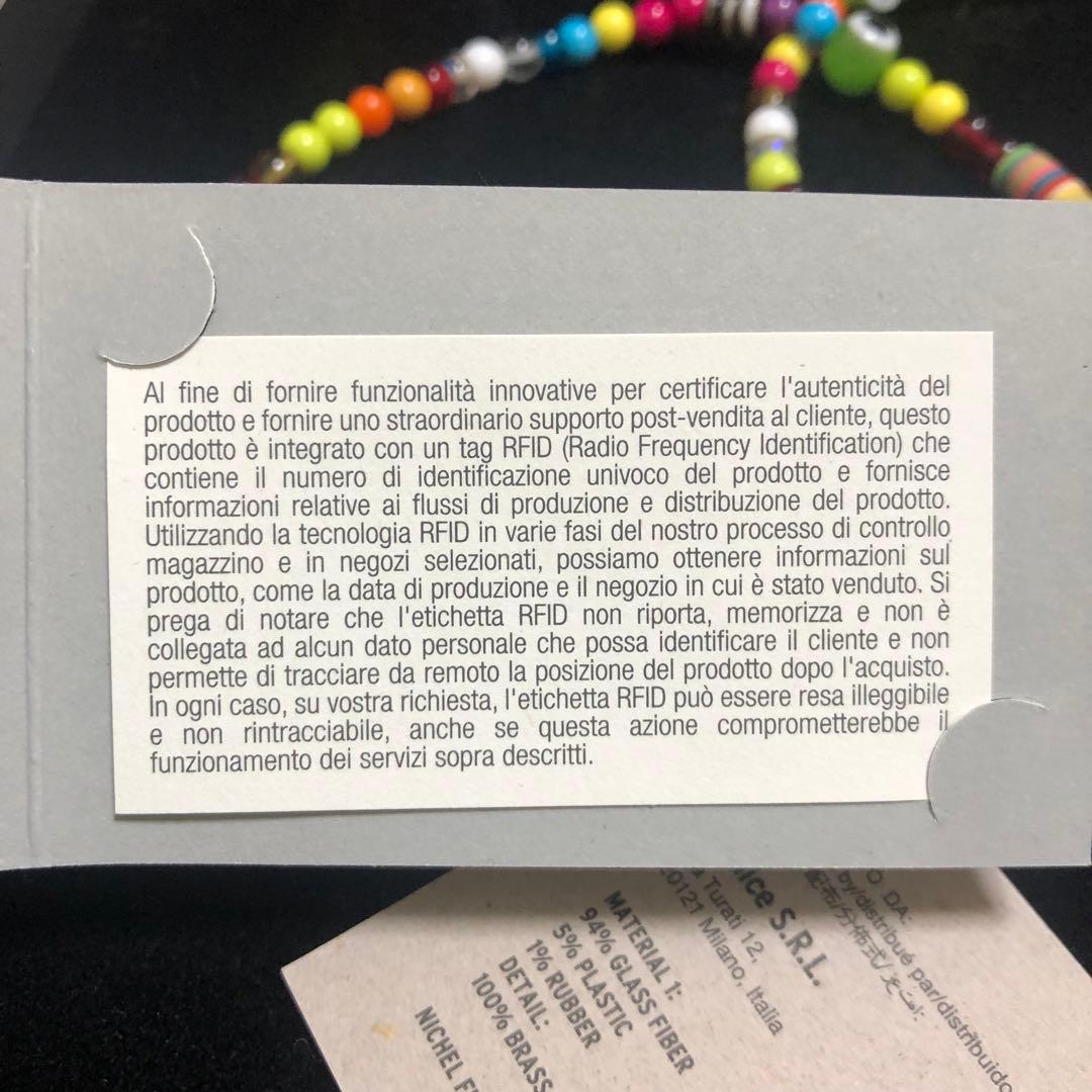 S*i様 Palm Angels ビーズネックレス