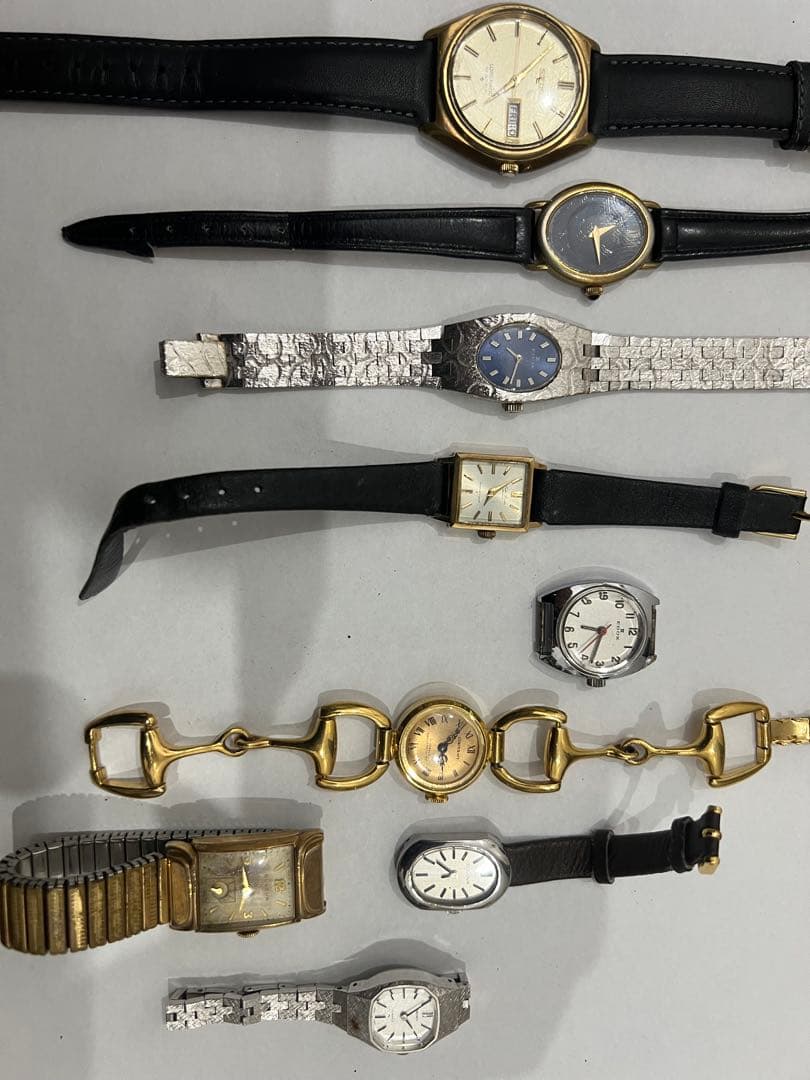 ホ*》様 セイコー、EDOX.BULOVA等　手巻き　時計セット