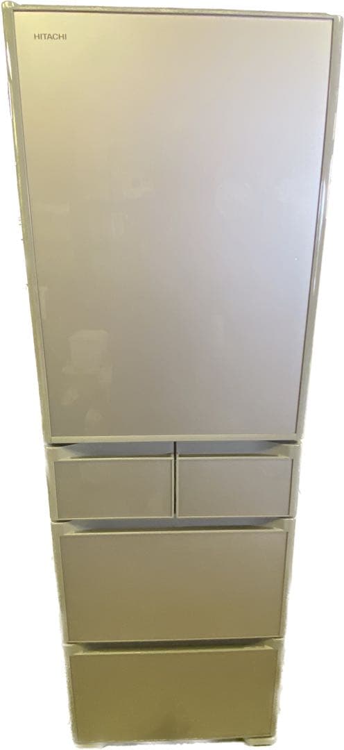 5ドアノンフロン冷凍冷蔵庫 日立　401L R-S40NL 2021年製