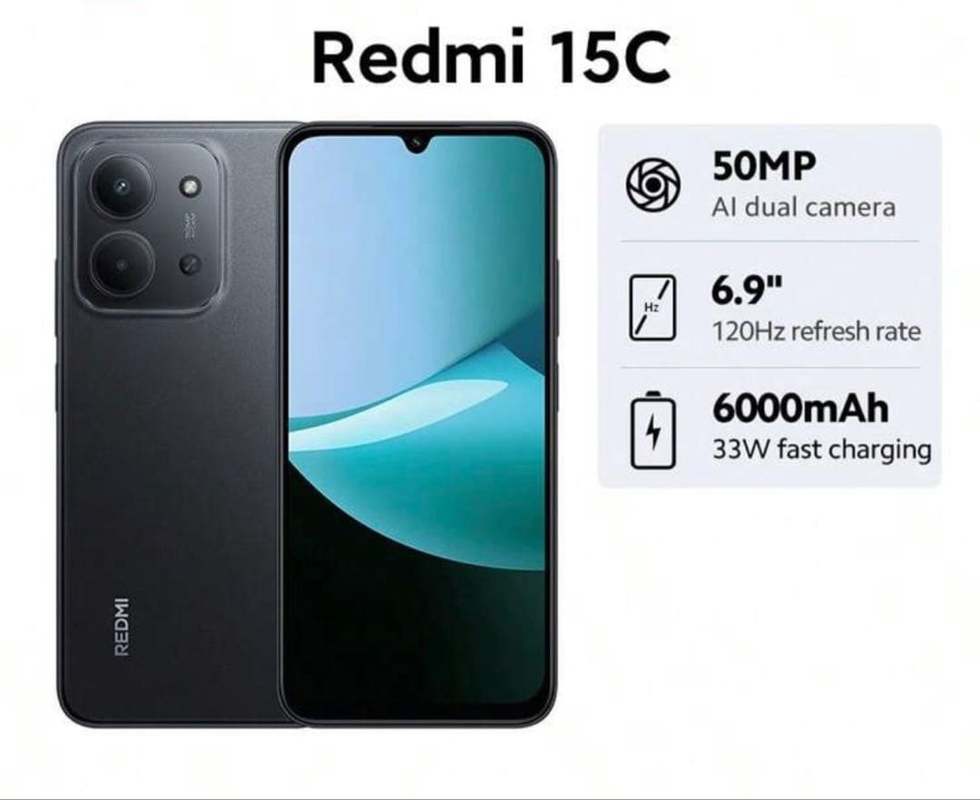 スマートフォン本体 Xiaomi Redmi 15C 8GB/256GB