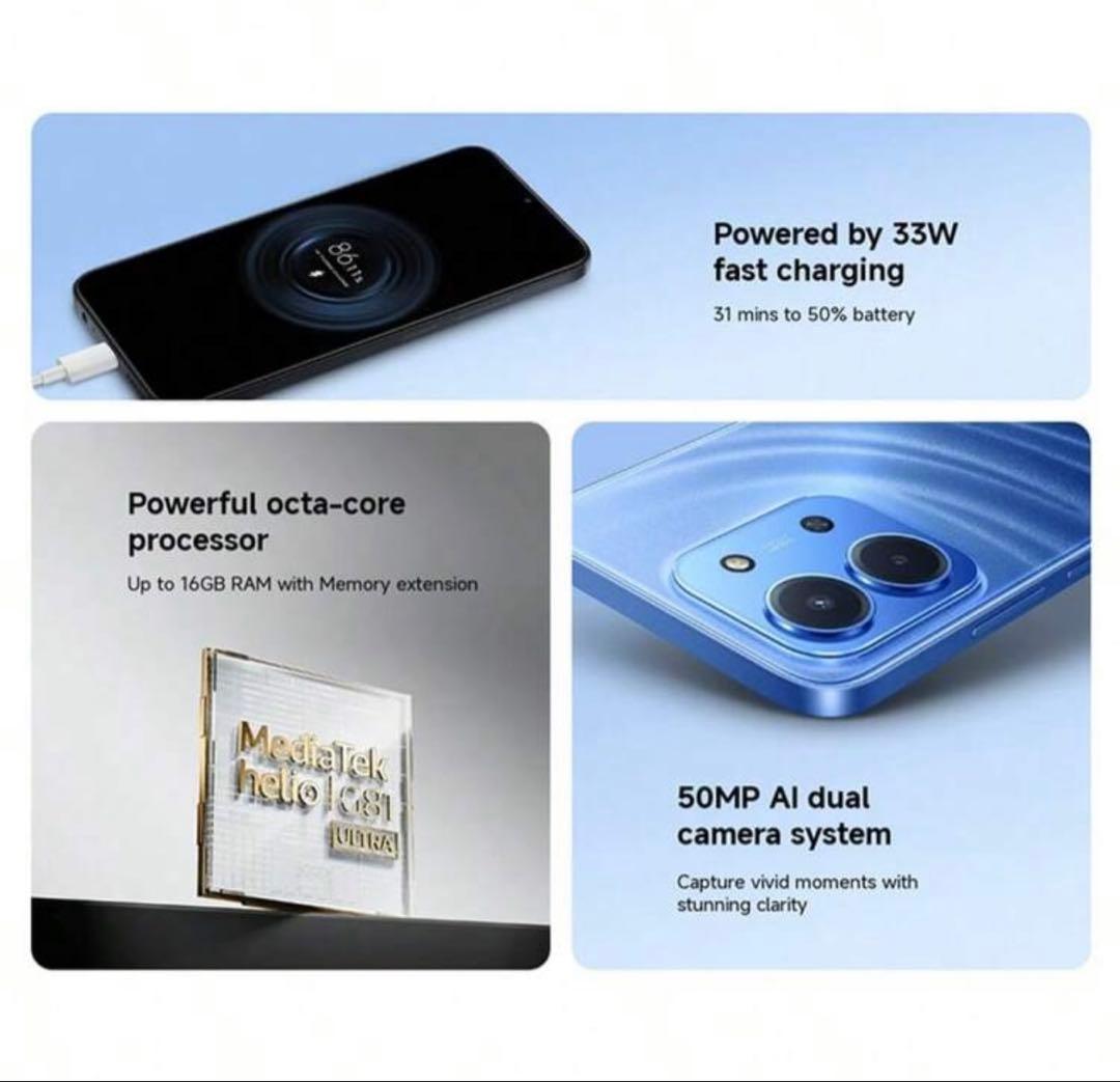 スマートフォン本体 Xiaomi Redmi 15C 8GB/256GB