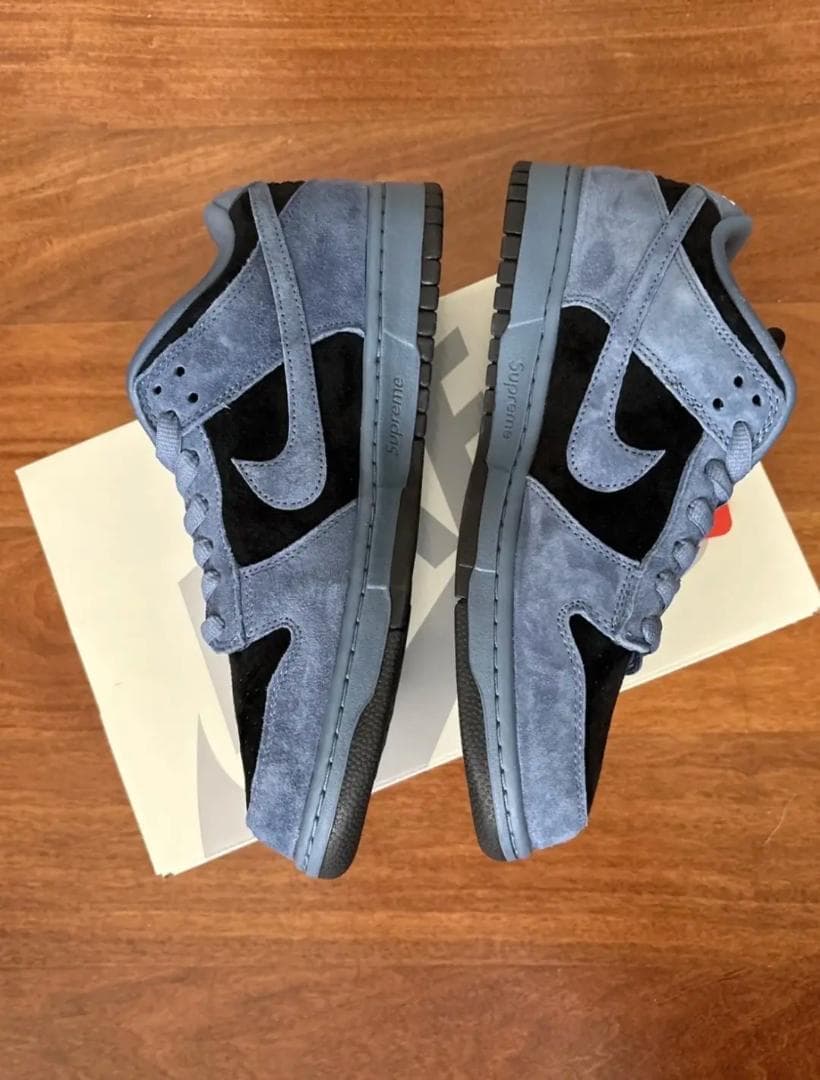 靴 supreme Nike SB Dunk Low QS 94 OceanFog