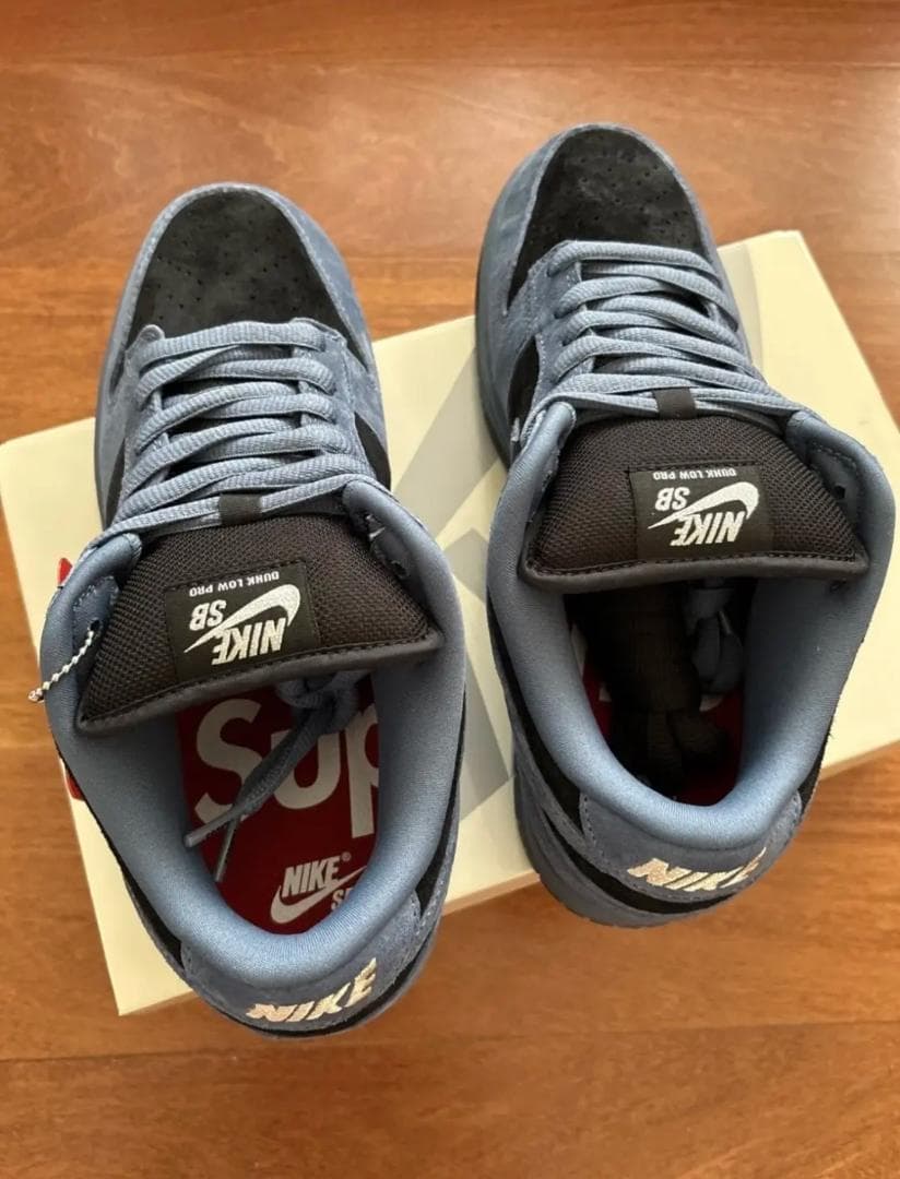 靴 supreme Nike SB Dunk Low QS 94 OceanFog